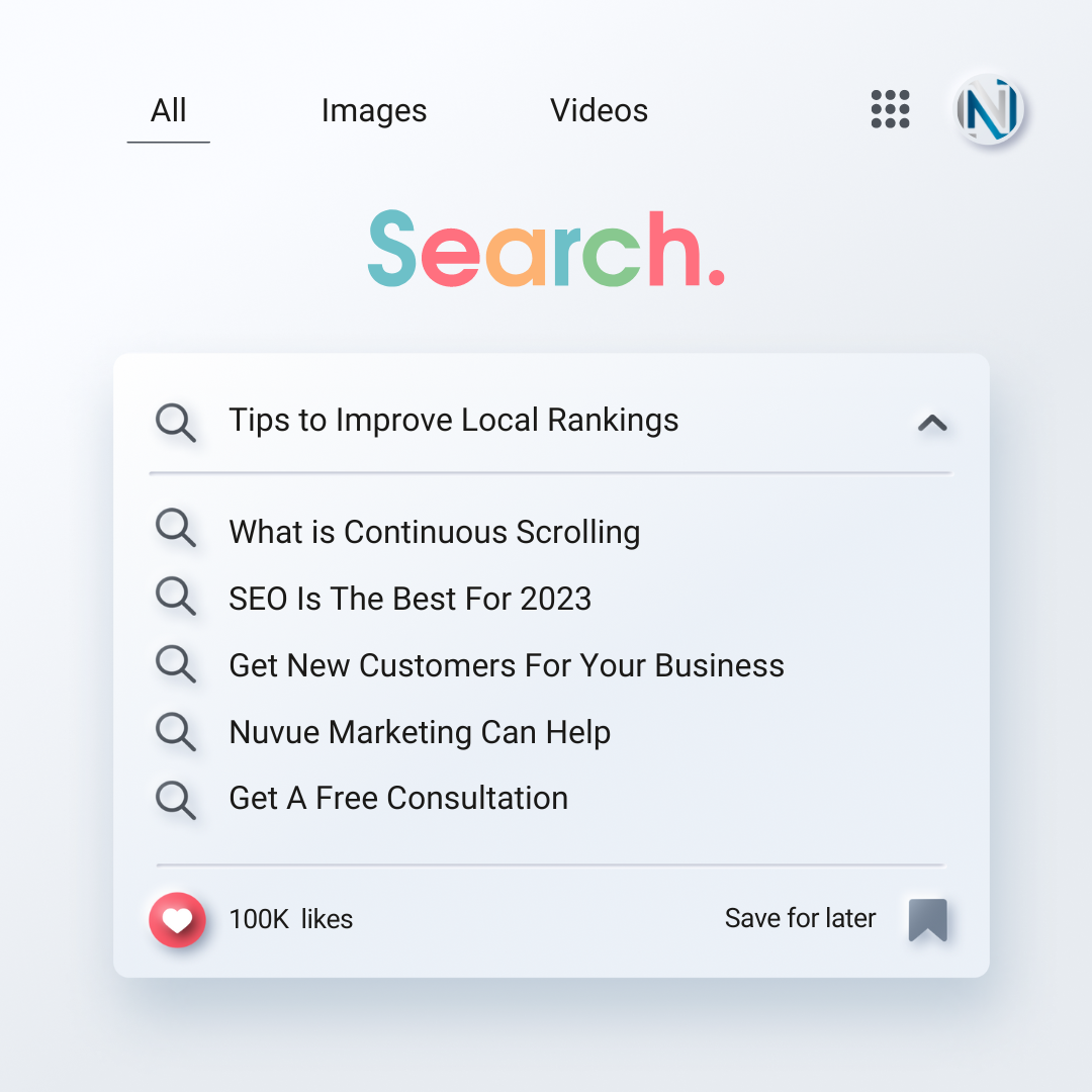 Custom Search Engine Results For Continuous Scrolling